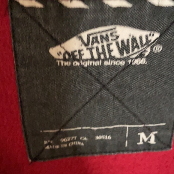 Vans Boys M full zip long sleeve hooded jacket - Picture 5 of 6